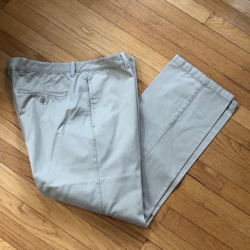Gap original khaki flat front pants, men’s 36 x 32